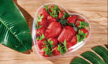 Heart-shaped fruit container — AD-09