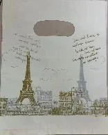 Paris sketch gift bag — PPB-G051