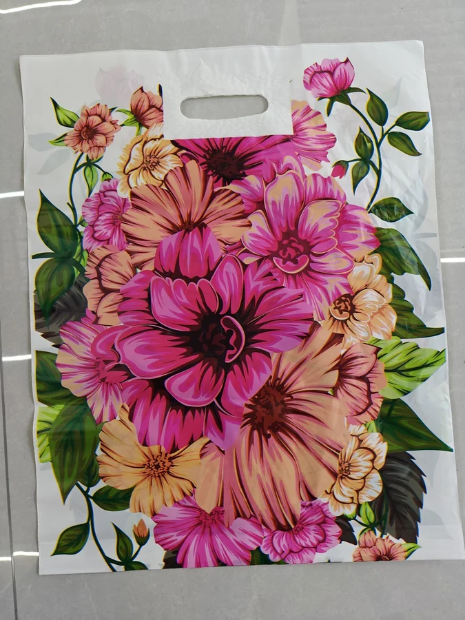 Colorful bouquet gift bag — PPB-G085