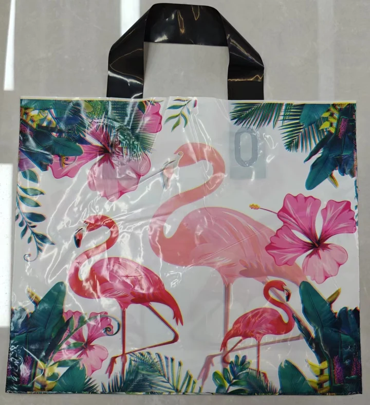 Flamingo loop-handle bag — PPB-G092